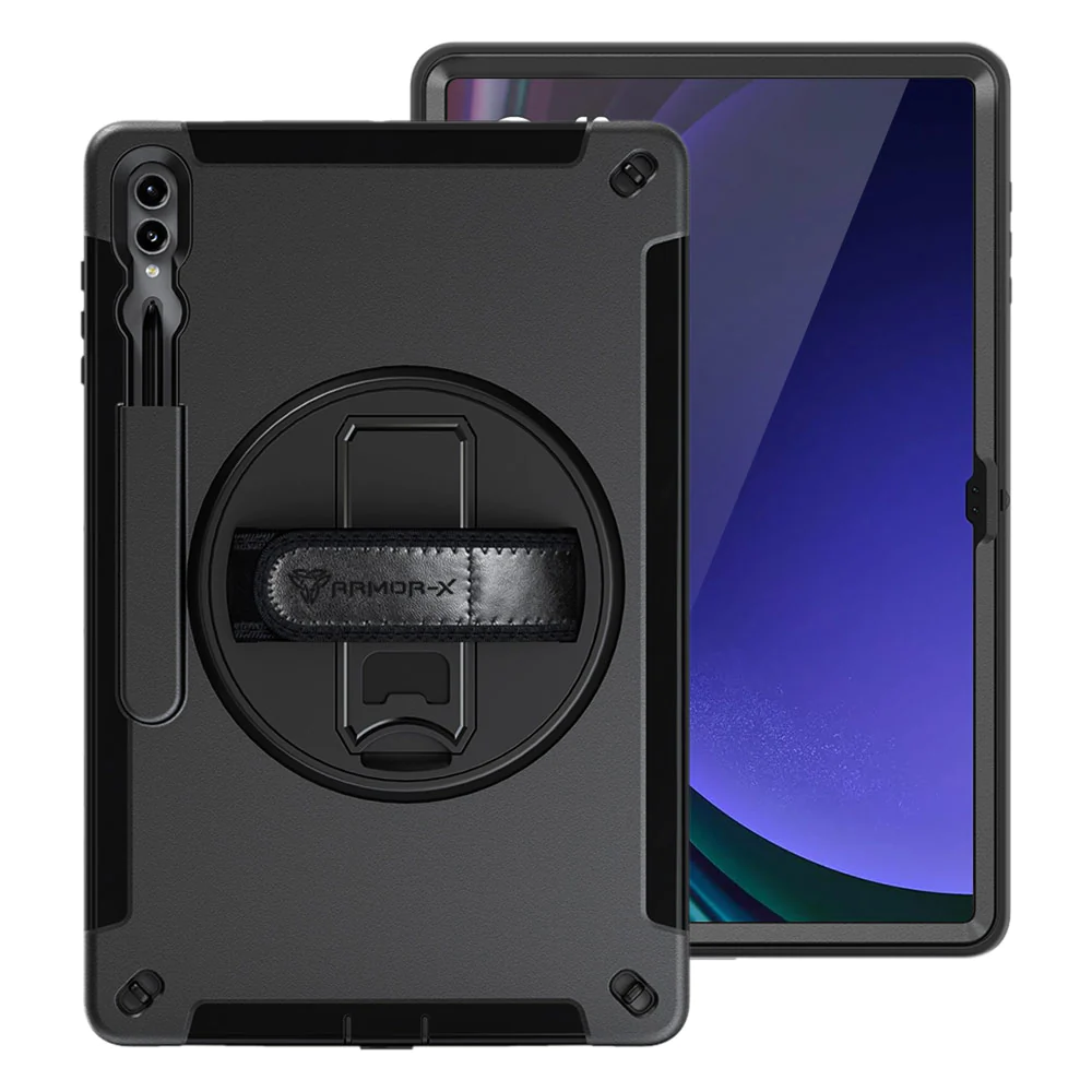 rin-ss-x910-samsung-galaxy-tab-s9-ultra-sm-x910-x916-rainproof-military-grade-rugged-case-with-hand-strap-and-kick-stand