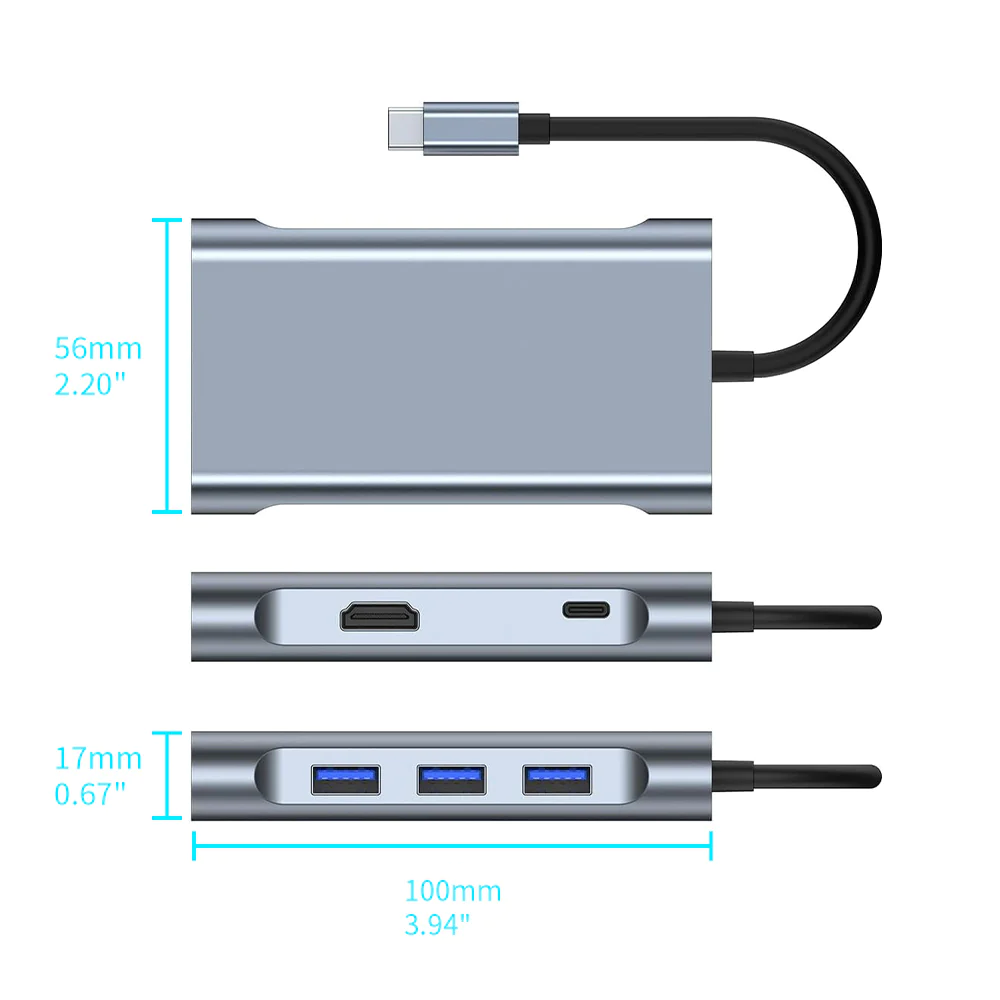 and-dk-7-in-1-11-in-1-hub-type-c-pd-hdmi-4k-vga-1080p-ethernet-rj45-usb-20-usb-30-tf-sd-audio-35mm