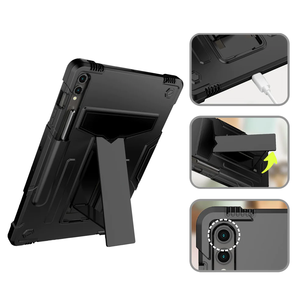 trn-ss-x810-samsung-galaxy-tab-s9-s9-plus-sm-x810-x816-3-layers-shockproof-rugged-case-with-kick-stand