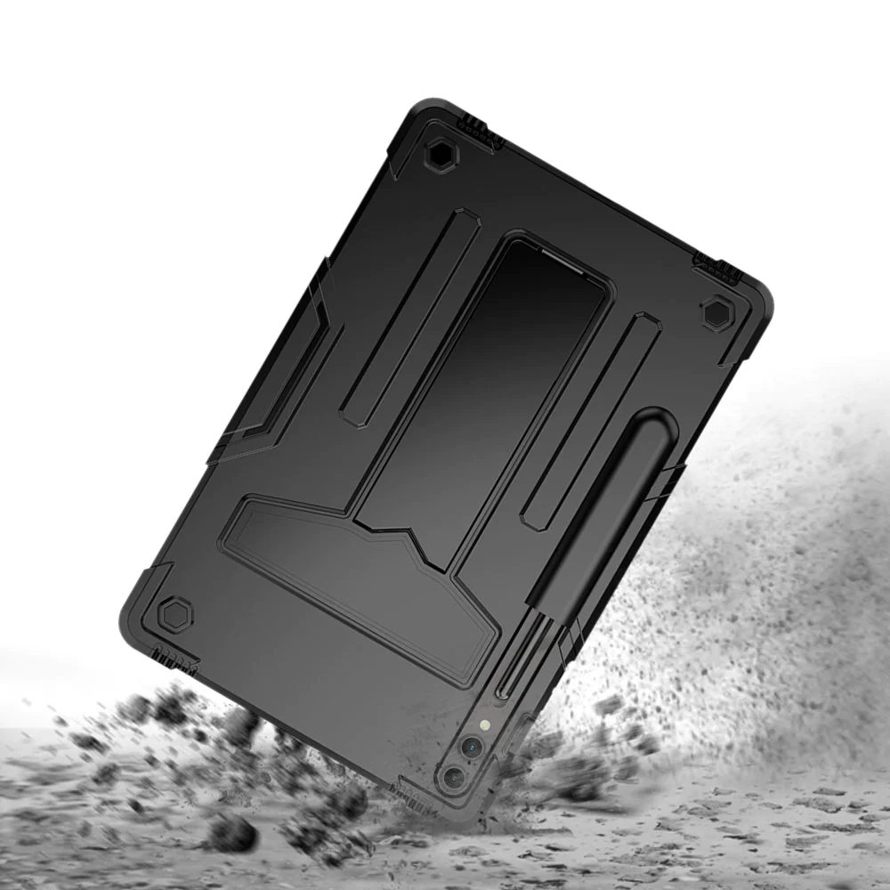 trn-ss-x810-samsung-galaxy-tab-s9-s9-plus-sm-x810-x816-3-layers-shockproof-rugged-case-with-kick-stand