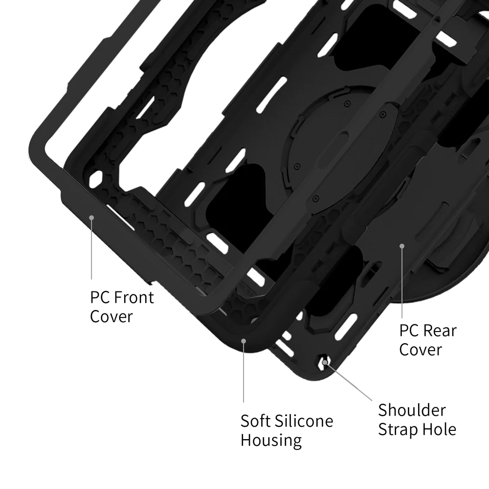 nbn-ss-x900-samsung-galaxy-tab-s8-ultra-sm-x900-x906-ultra-3-layers-shockproof-rugged-case-with-hand-strap-and-kick-stand